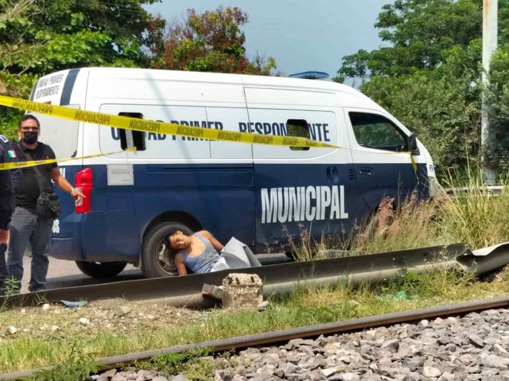 (+Video)Hombre murió atropellado a escasos metros del puente Coatzacoalcos Uno