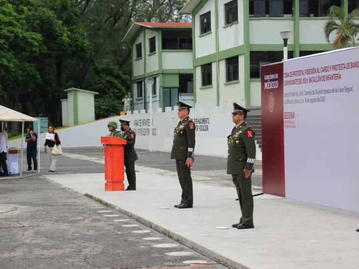 Toma protesta Comandante Pedro Hernández Bernal en el 83 Batallón de Infantería