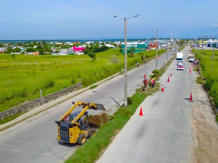 Gobierno de Coatzacoalcos implementó jornada de limpieza al poniente de la ciudad