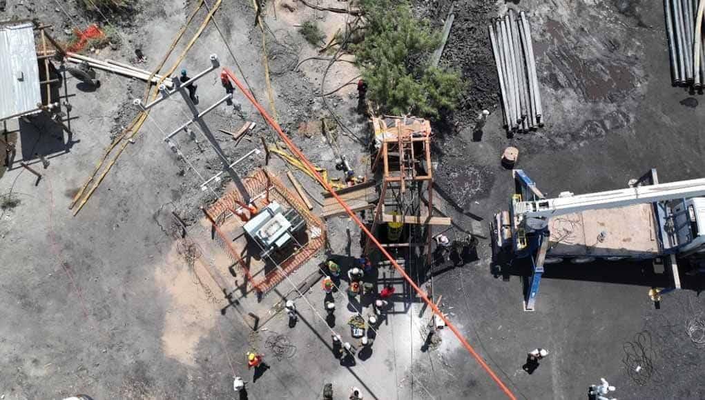 Empresas extranjeras apoyarán en rescate a mineros en Coahuila