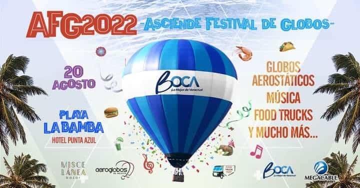 Anuncian festival de globos aerostáticos en Boca del Río