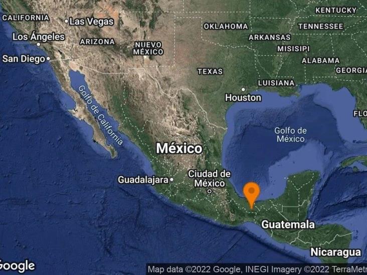 Desapercibido sismo de magnitud 4.2 con epicentro en Minatitlán