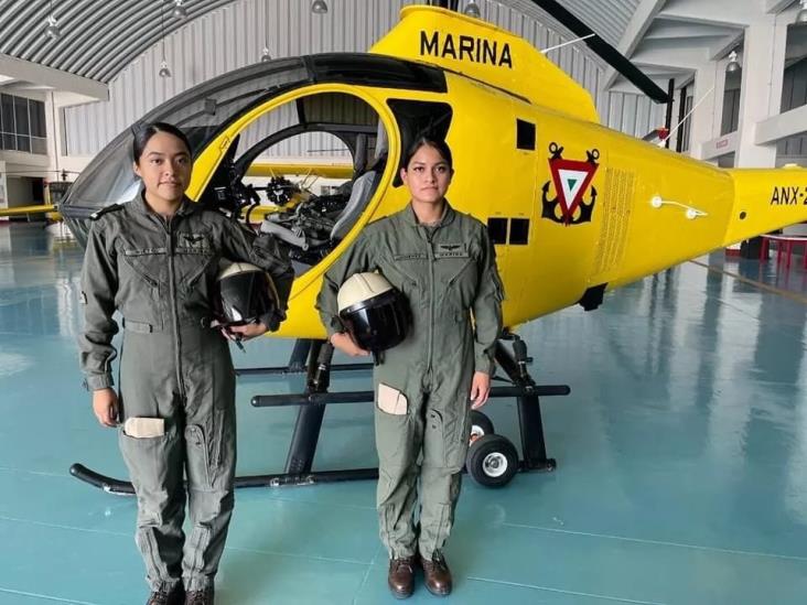 Tiene la Marina sus primeras mujeres pilotos navales