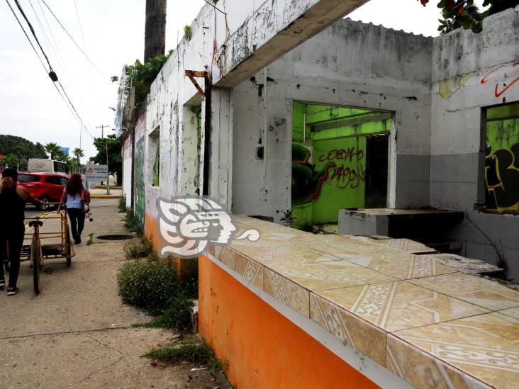 (+Video) Abandonado el antiguo mondongazo; se volvió guarida de malvivientes