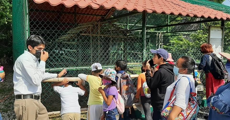 Disfrutan niños de un día divertido en parque Jaguaroundi 