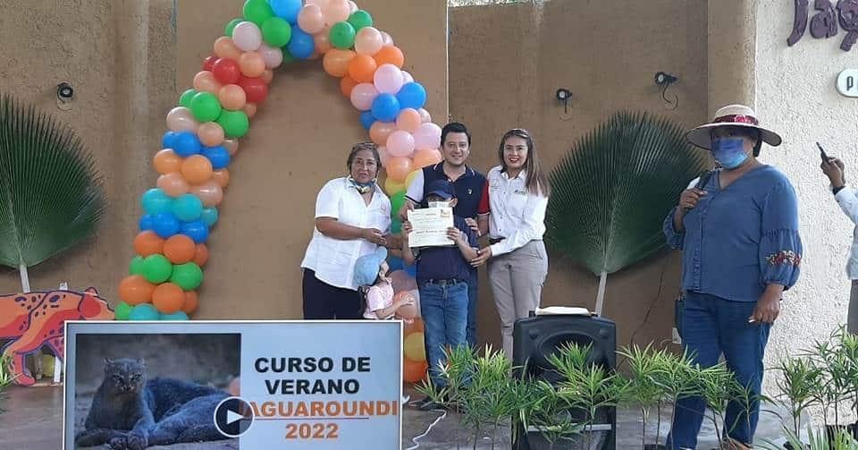 Disfrutan niños de un día divertido en parque Jaguaroundi 