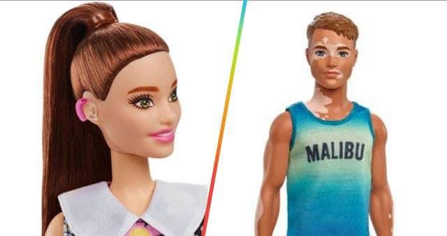 Barbie lanza su nueva línea inclusiva; incluye un Ken con vitíligo