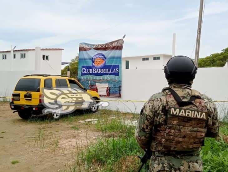 Aseguran camioneta y detienen a uno tras ataque a negocio en Las Barrillas