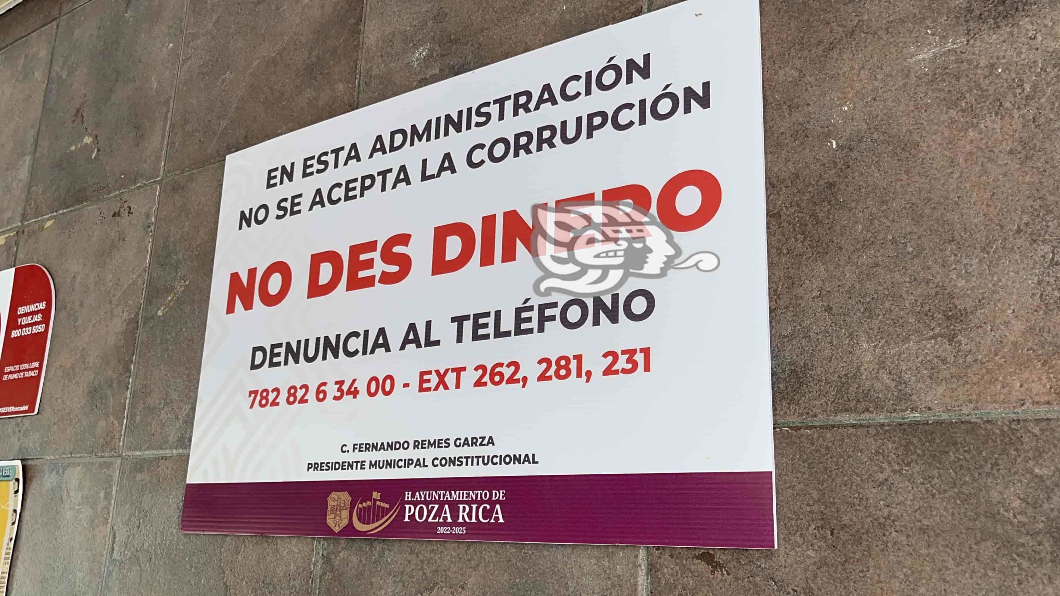 Piden denunciar actos de corrupción en Ayuntamiento de Poza Rica (+Video)