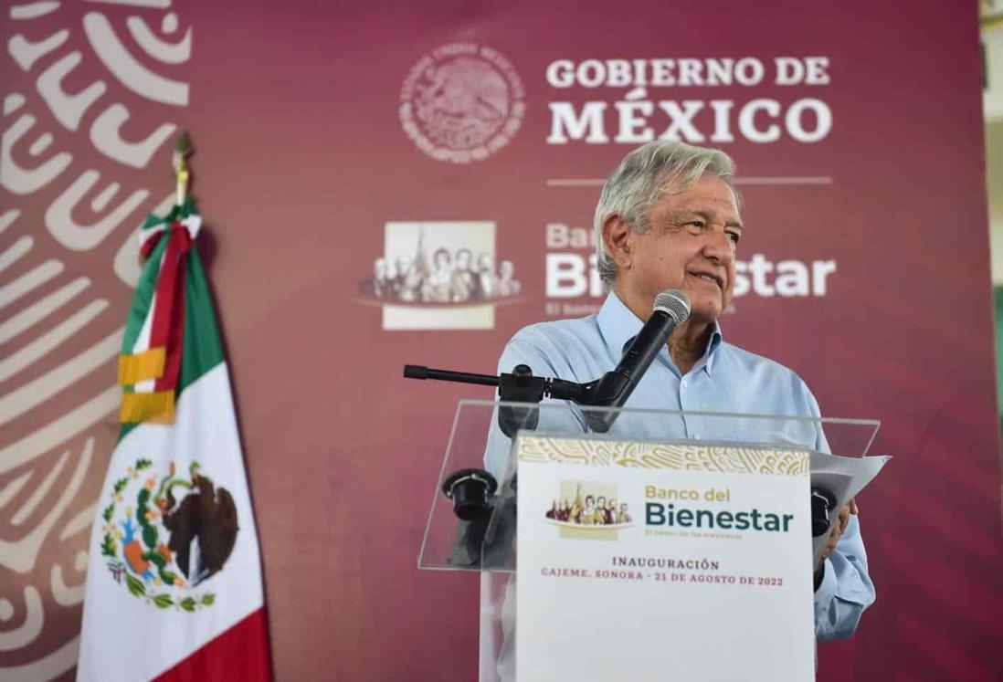 AMLO garantiza apoyo a damnificados de Sonora por lluvias