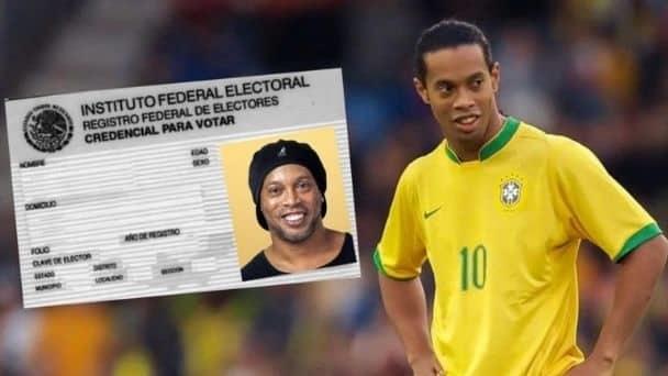 INE manipula audio de Ronaldinho para campaña de credibilidad