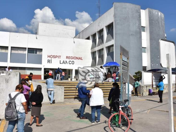 Manchan carencias y deterioro de espacios celebración del Hospital de Río Blanco