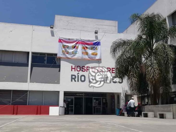 Manchan carencias y deterioro de espacios celebración del Hospital de Río Blanco