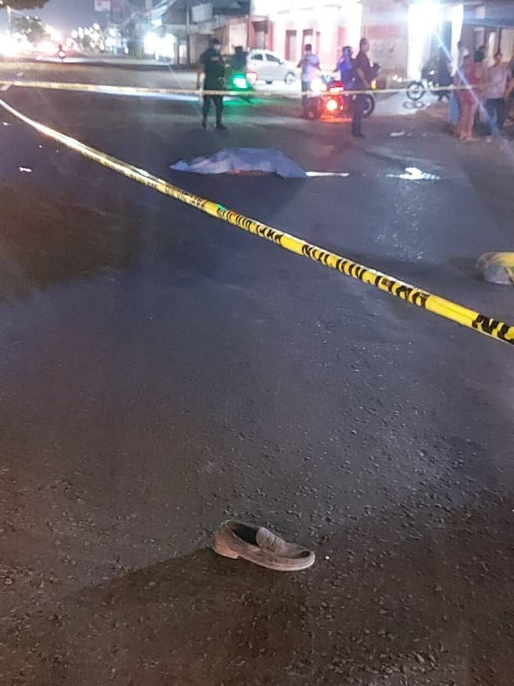 Hombre muere al ser atropellado por un camión urbano en Veracruz