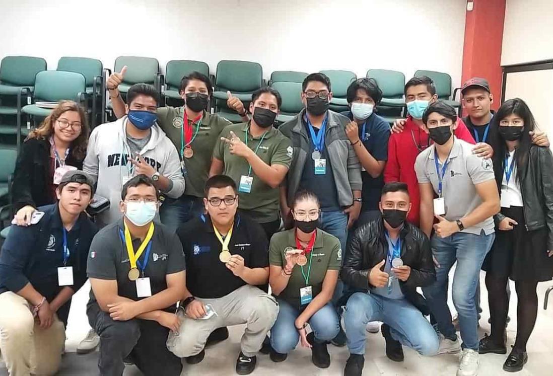 Estudiantes del Tec de Poza Rica ‘arrasaron’ en Torneo Internacional de Robótica