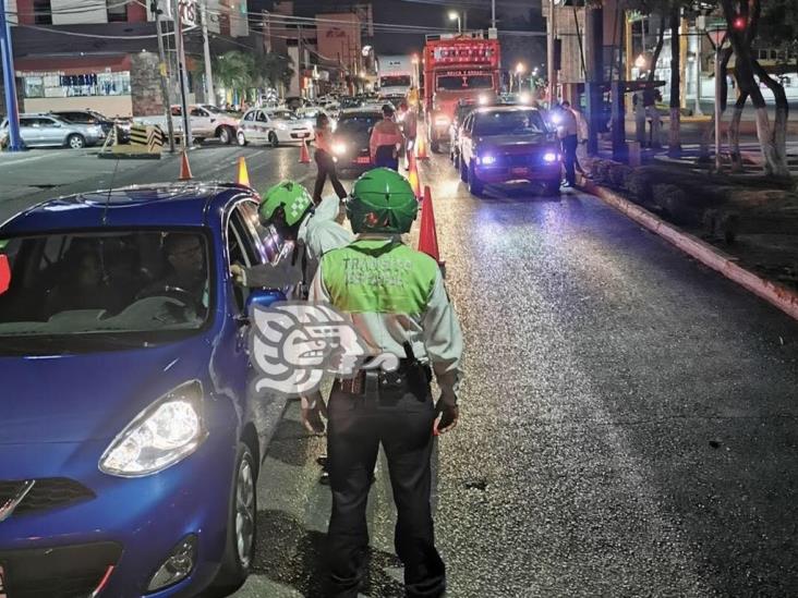 CEDH vigila operativo de alcoholímetro en Poza Rica