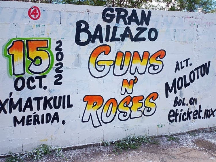 Guns N´Roses reacciona a publicidad de su presentación en Mérida