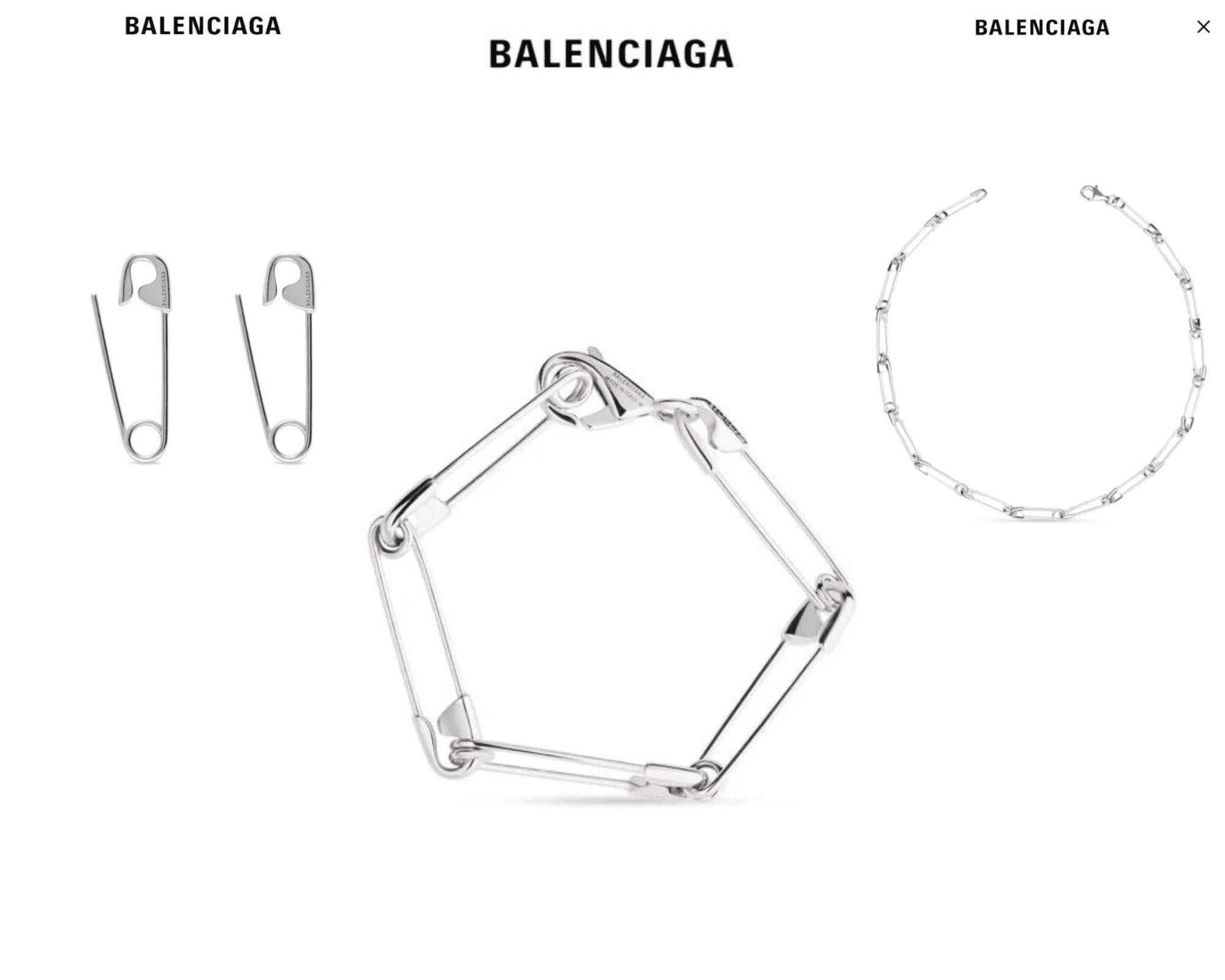 ¿Comprarías aretes de “seguros” por 7 mil pesos? Balenciaga lanza su nueva colección