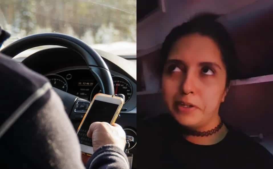  Joven dice en TikTok que sospecha que conductor de Uber es extraterrestre.