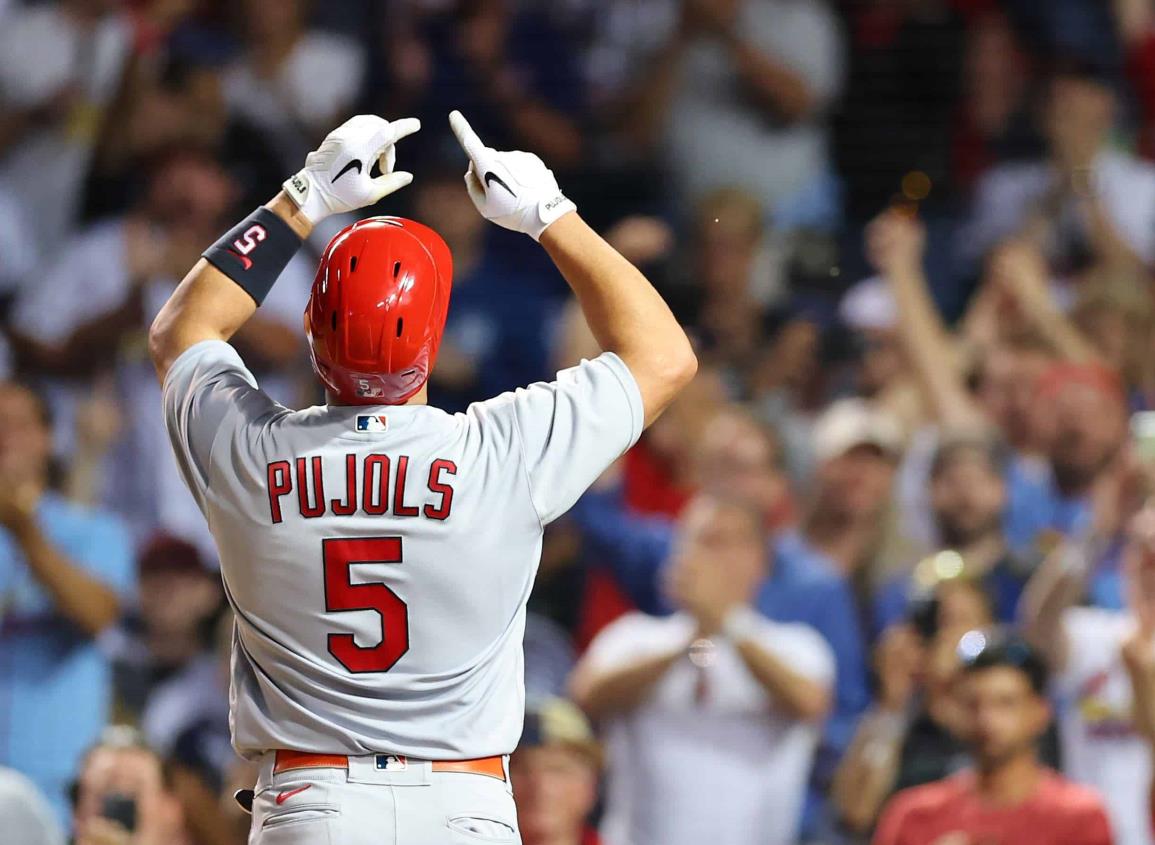 Pujols conecta jonrón 693 en las Grandes Ligas