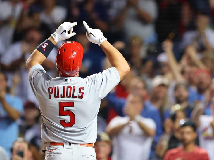 Pujols conecta jonrón 693 en las Grandes Ligas