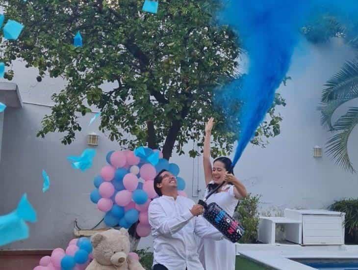 ¡Es niño!: grito de Arely Mora y Rodrigo Guerrero en su gender reveal