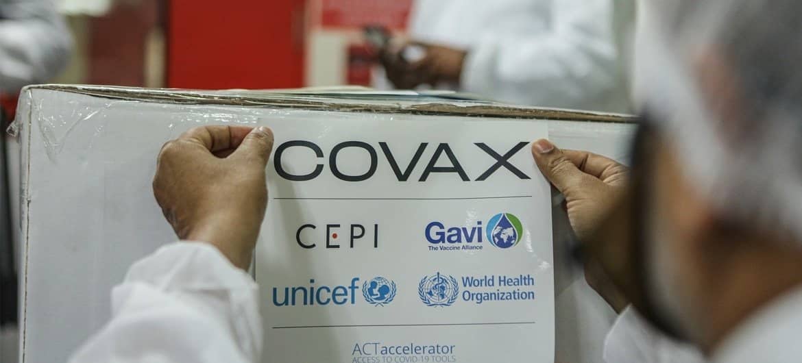 Enviará Covax 10 millones de vacunas covid a México