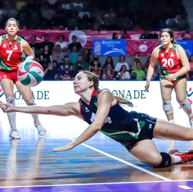 Selección mexicana de voleibol logra su segundo triunfo en la Copa Panamericana