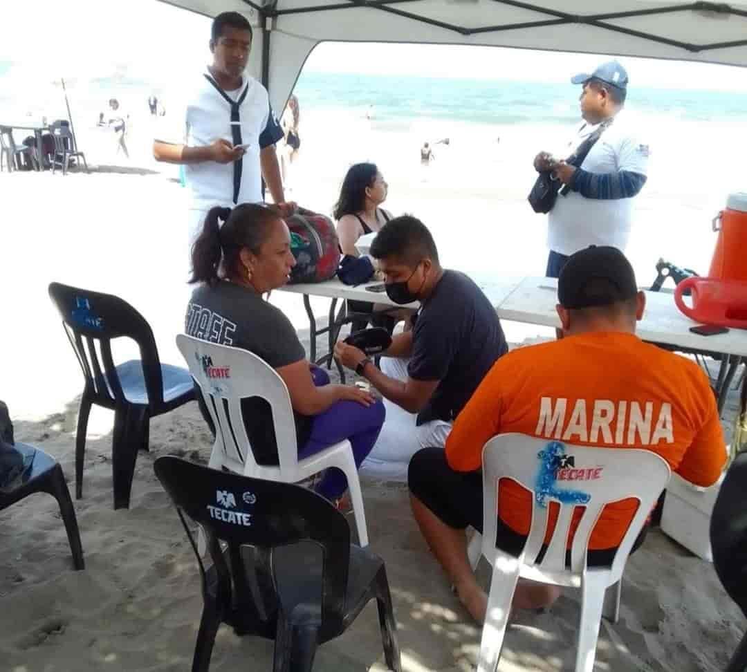 Continúan operativos para salvaguardar la vida de turistas en playas de Úrsulo Galván