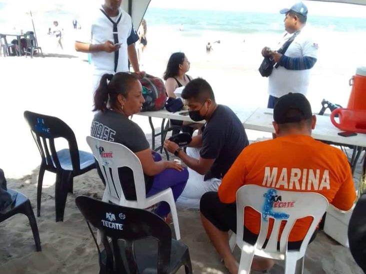 Continúan operativos para salvaguardar la vida de turistas en playas de Úrsulo Galván