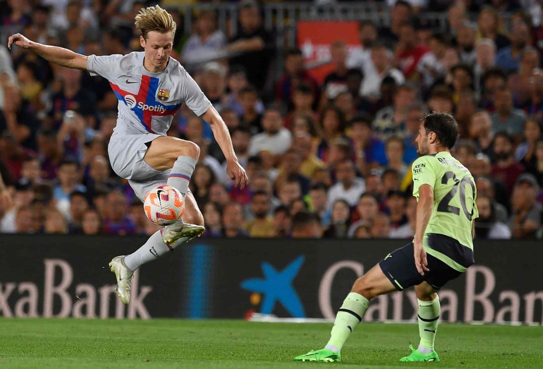 Llueven goles en juego amistoso en el Nou Camp