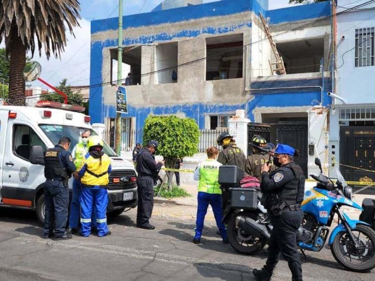 Fallece menor aplastado por una marquesina en Coyoacán