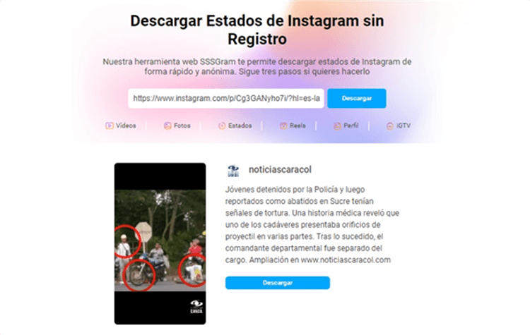 ¿Cómo Descargar Fotos y Estados de Instagram?