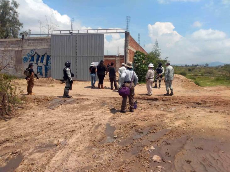 Clausuran toma clandestina con dos cisternas de concreto en Guanajuato