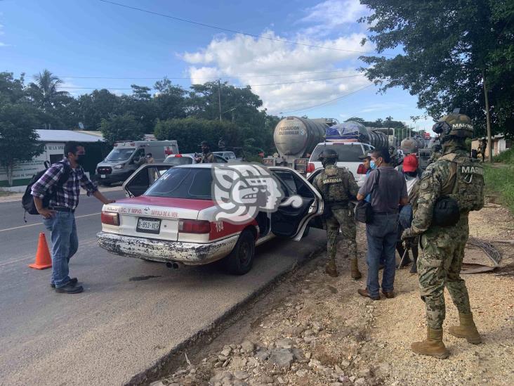 Sorprende operativo de SEMAR en Sayula