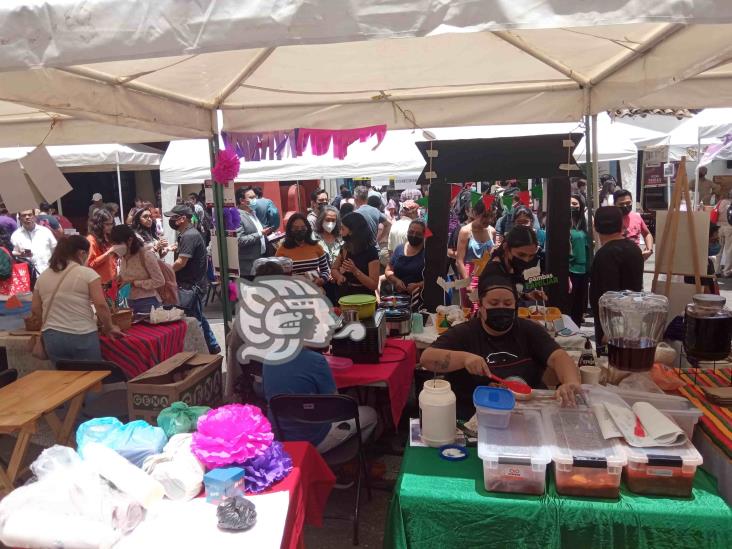 (+Video) Sabores y colores en Xalapa; realizan Festival del Pambazo en Xallitic