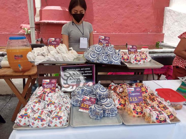 (+Video) Sabores y colores en Xalapa; realizan Festival del Pambazo en Xallitic