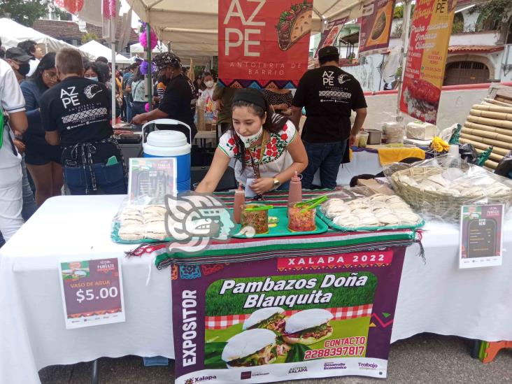 (+Video) Sabores y colores en Xalapa; realizan Festival del Pambazo en Xallitic