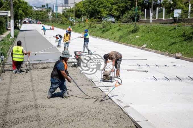 Afirma Ahued que en esta fecha terminarán las molestas obras de Arco Sur