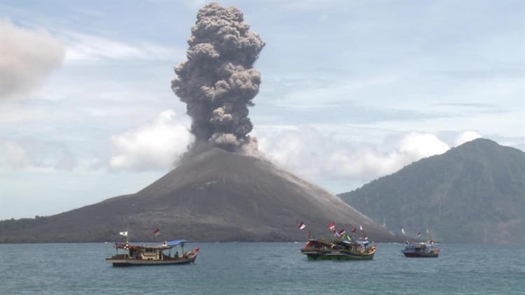 La erupción del Krakatoa; el sonido que cimbró al planeta Tierra