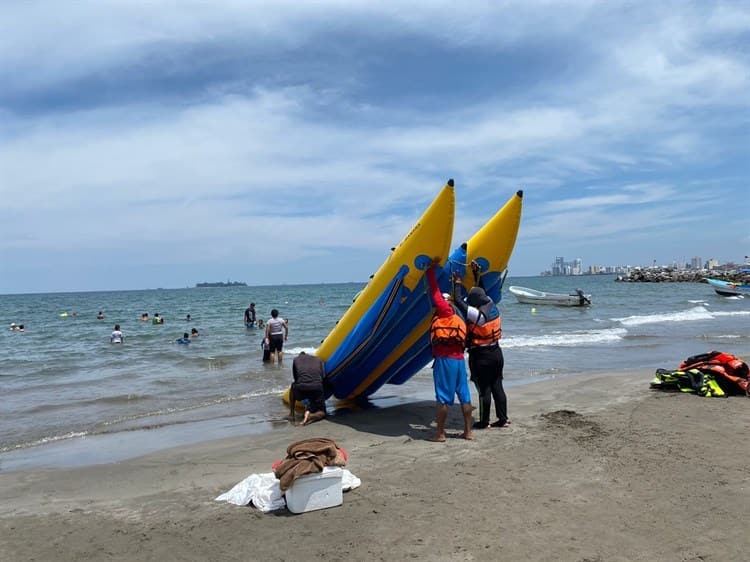 Se elevan las ventas en playas de Veracruz en el último fin de semana de vacaciones