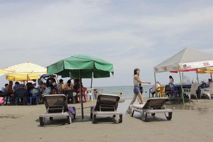 Se elevan las ventas en playas de Veracruz en el último fin de semana de vacaciones