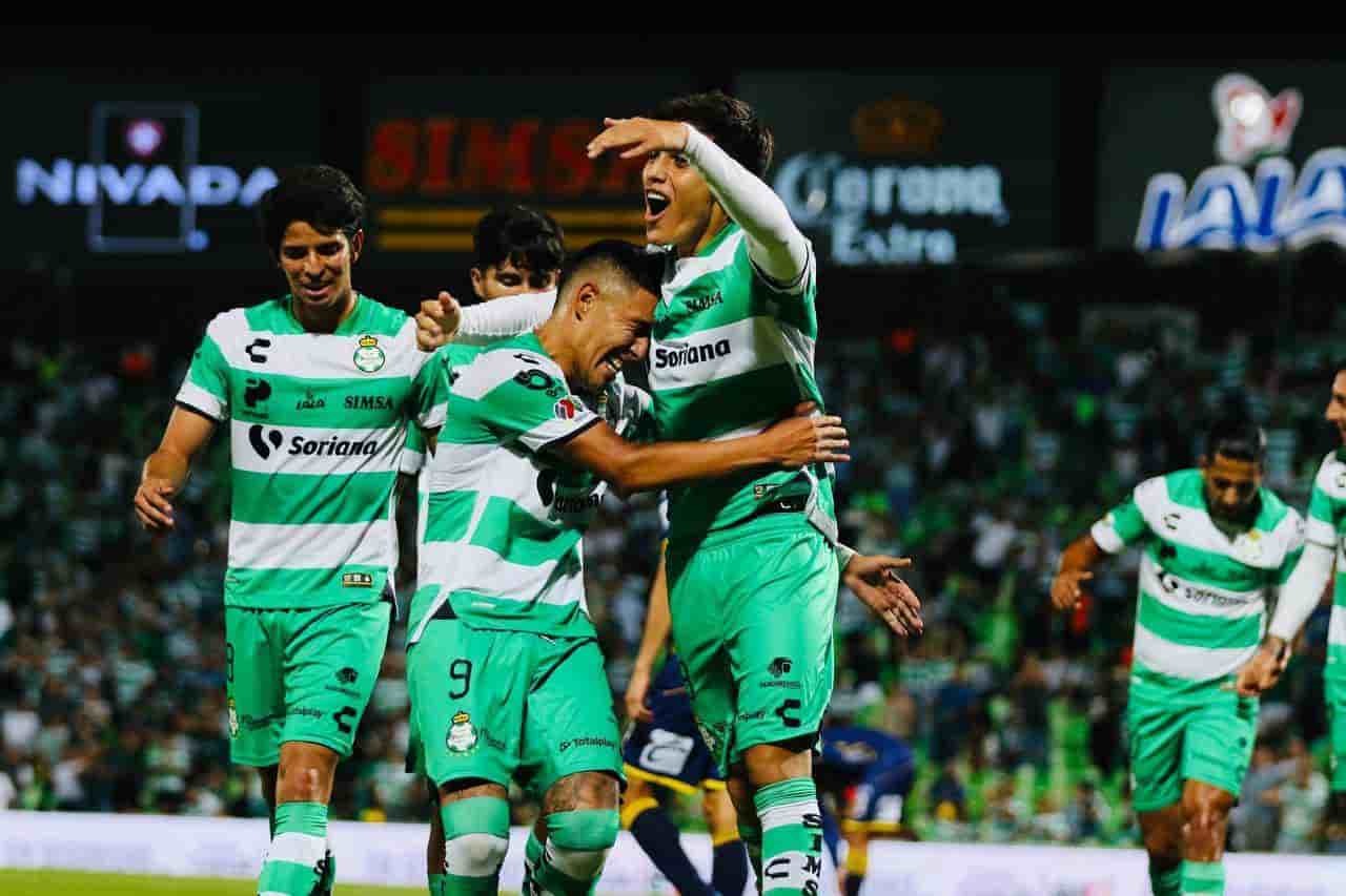 ¡Tremenda goleada! Santos Laguna vence 4-1 al Atlético de San Luis