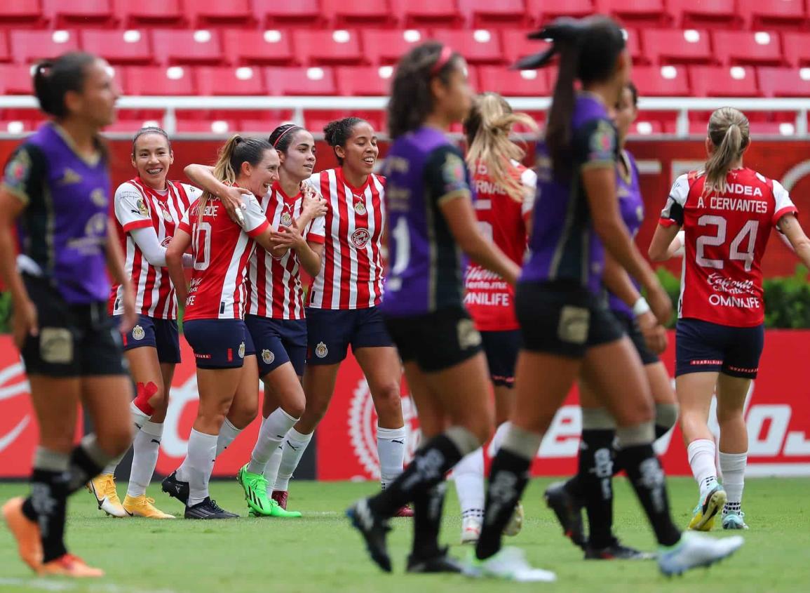 Chivas Femenil “masacra” con 7 goles a 1 al Mazatlán