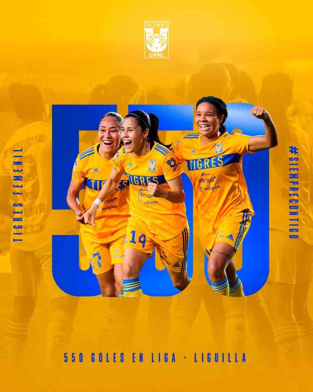 ¡Se imponen “Amazonas”! Tigres Femenil vence a Pumas y suma su octavo triunfo