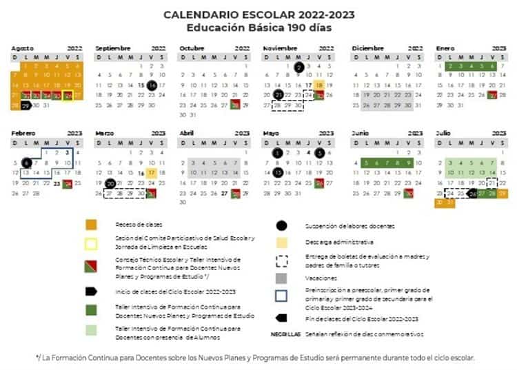 ¿Sabes cuántos puentes habrá durante el ciclo escolar 2022-2023? Aquí te decimos