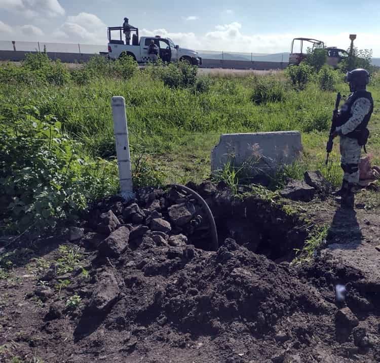 Asegura Guardia Nacional toma clandestina en Guanajuato