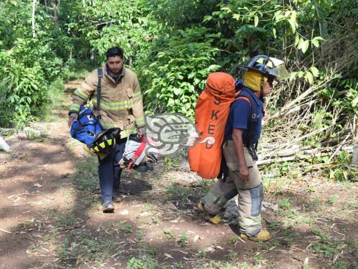 Rescatan cuerpo de campesino de un barranco en Córdoba