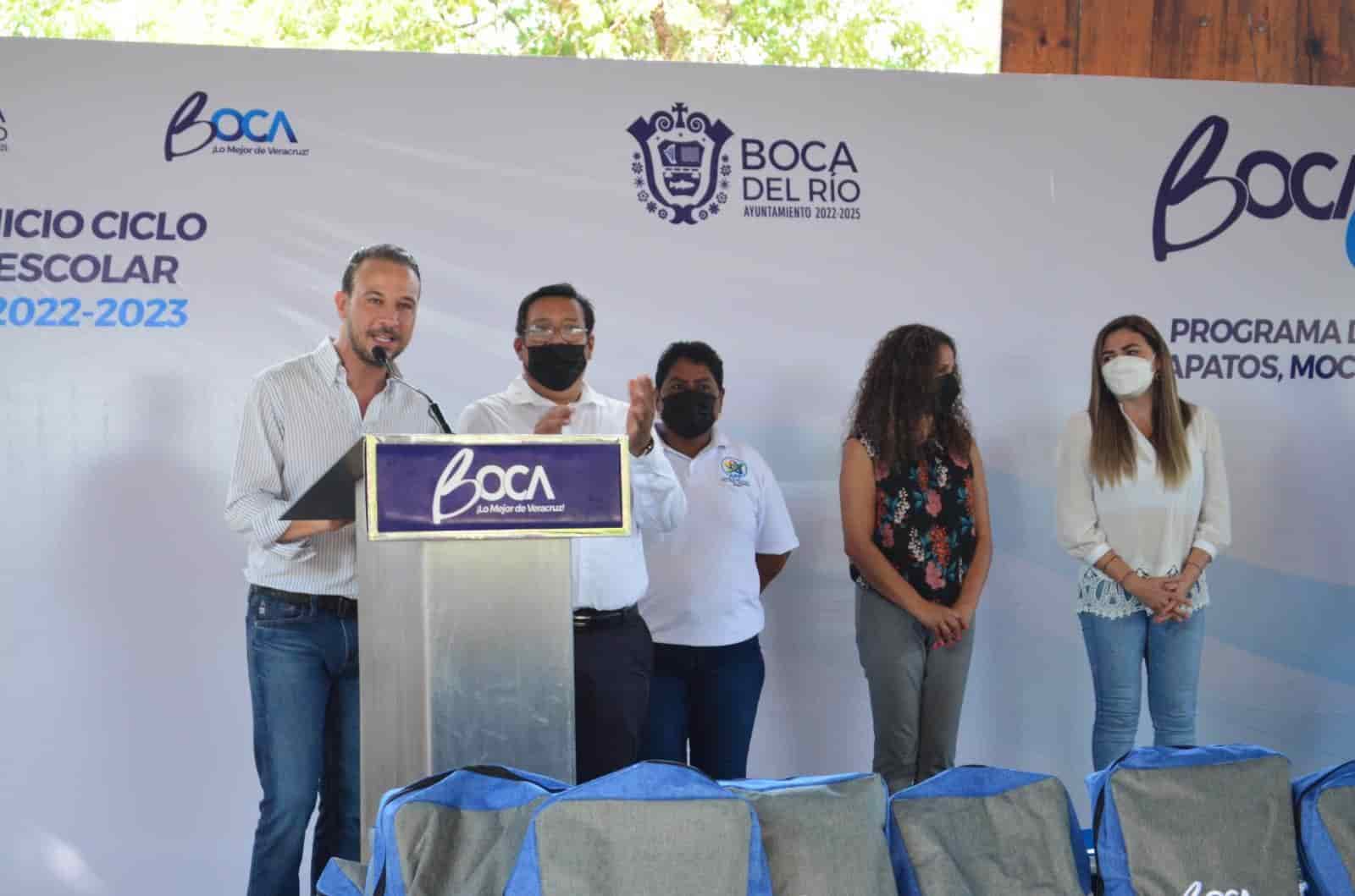 Continúan obras de mantenimiento a la infraestructura en Boca del Río