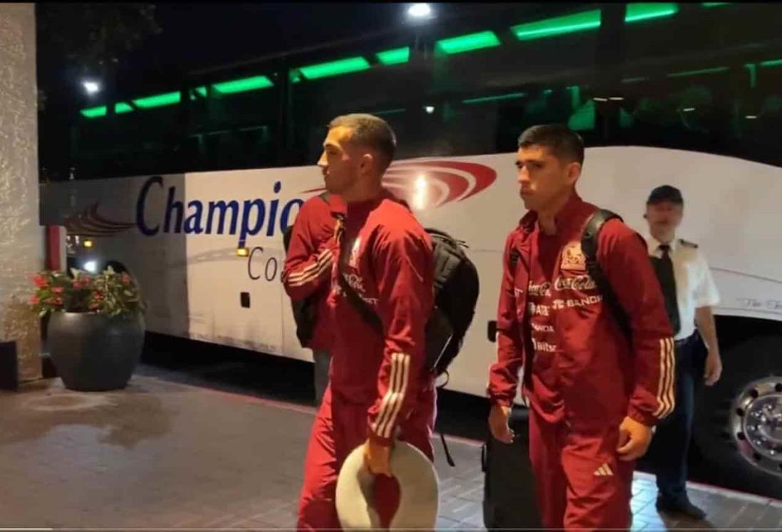 Selección Mexicana arriba a Atlanta para partido contra Paraguay